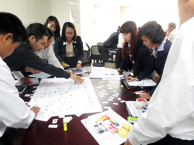 Kỹ năng hướng dẫn và động viên Nhân Viên làm việc hiệu quả - Sacombank (09 & 10.12.2014)